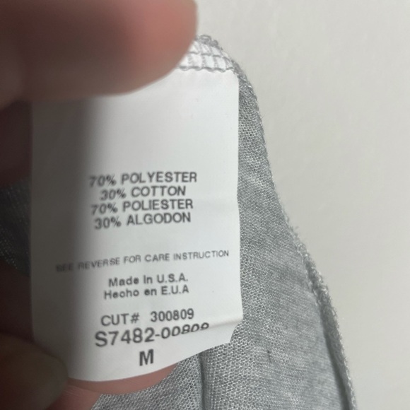 Medium Lush Gray Skirt with Black Elastic Band - Picture 3 of 6